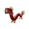Scultura Artistica “Drago Rosso” - Original Murano Glass Massiccio Pezzo Unico Artigianale Certificato